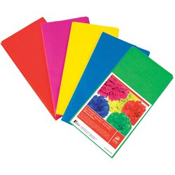 Seidenpapier SB-POLY-PACK 20g/qm 50x70cm farbig sortiert 5Bg