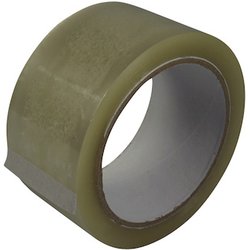 Packband 50 mm x 66 m, transparent, PP