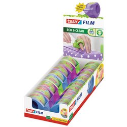 Mini-Handabroller 4-farbig sortiert inkl. 1 Rolle