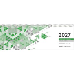 Tischquerkalender 296x99mm 1 Woche/1 Seite