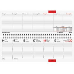 Querkalender 1Woche/2Seiten