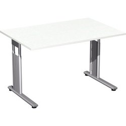 Arbeitstisch C-Fuﬂ Flex hˆhenverst. WS