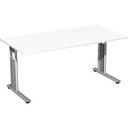 Arbeitstisch C-Fuﬂ Flex hˆhenverst. WS
