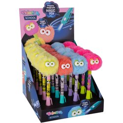 Kugelschreiber COLORINO Pom pom spy
