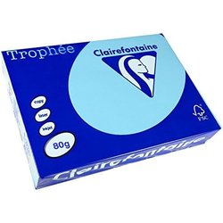 Kopierpapier Papago 80g A4 pastell-blau 500Bl