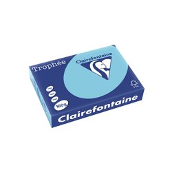 Kopierpapier Papago 160g A4 pastell-blau 250Bl