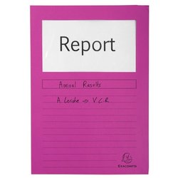 Sichtmappe/Fenstermappe Forever fuchsia aus Recycling Karton