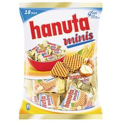 Hanuta Minis 200g 18 Stück im Beutel