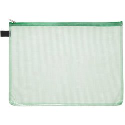 Kleinkrambeutel A4 transparent/grün