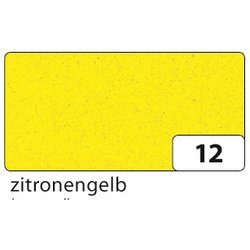 Moosgummi 2mm 20x29cm 10Bg zitronengelb