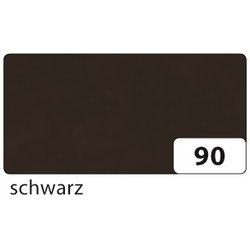 Transparentpapier Folia 82590 42g 70x100cm gefalzt auf 35x50cm 25Bg schwarz