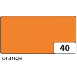 Transparentpapier 115g 505x70cm gerollt orange