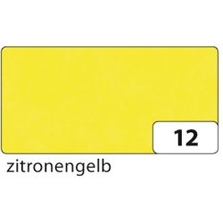Transparentpapier Folia 88120-12 42g 70x100cm gerollt gelb