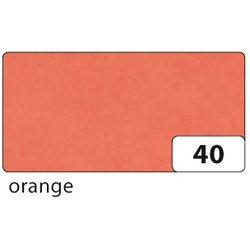 Transparentpapier Folia 88120-40 42g 70x100cm gerollt orange