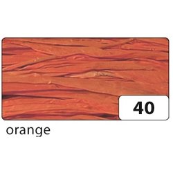 Raffia Naturbast 50g orange