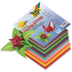 Origamipapier-Faltblatt Folia 9100 80g 10x10cm 96Bl sortiert