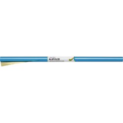 Alufolie 50x78cm blau/gold