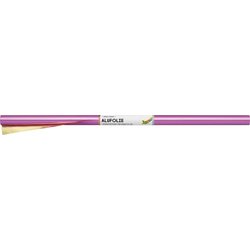 Alufolie 50x78cm rosa/gold