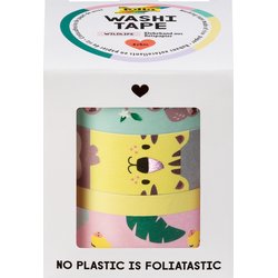 Washi-Tape 4er-Set Hotfoil Wildlife 