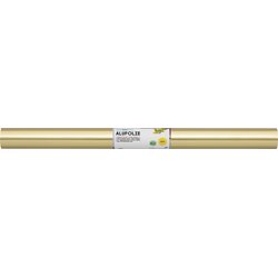Alufolie 05x10m gold/gold
