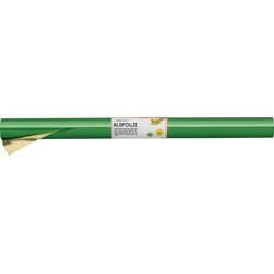Alufolie 05x10m grün/gold