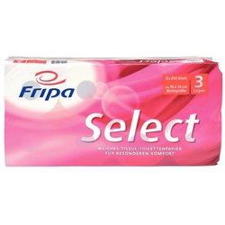 Fripa Toilettenpapier Select 3-lagig hochweiß