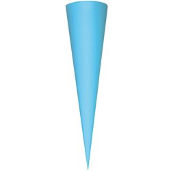 Schultüten Rohling 70 cm hellblau