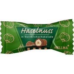Hellma Haselnuss in Vollmilchschokolade