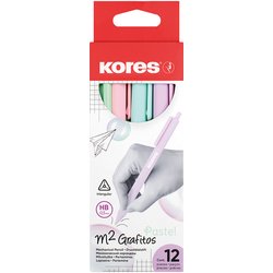 Druckbleistift M1 Grafitos HB 0,5mm pastell sortiert