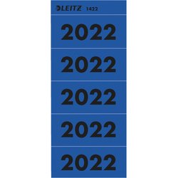 Rücken-Inhaltsschild Jahreszahlen 2022 