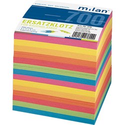 Notizzettel Milan 278 farbig