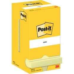 Haftnotiz Post-it 654 gelb 76x76mm 100Bl
** VE = 12 Stück **