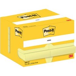 Haftnotiz Post-it 656 gelb 51x76mm 100Bl 12er Schachtel