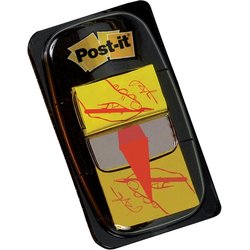 Haftnotiz Post-it680-31 Index Unterschrift 25,4x43,2mm 50Bl
