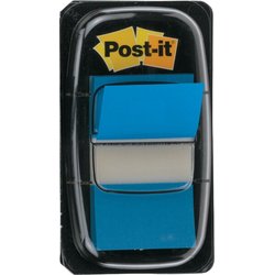 Haftnotiz Post-it 680-2 Index Streifen blau 50St