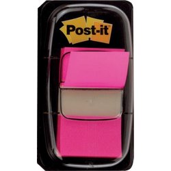 Haftnotiz Post-it 680-21 Index Streifen pink 50St