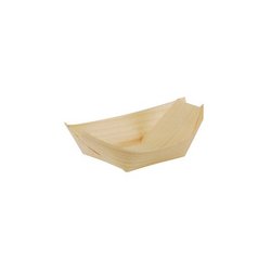 PAPSTAR Fingerfoodschale pure 84414 11x6,5cm Holz 50 St./Pack.