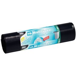 Müllbeutel 90my schwarz 150L 150x70cm 10St