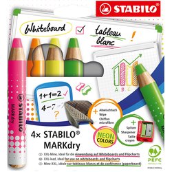 Whiteboard Marker MARKdry 4er Etui Neon