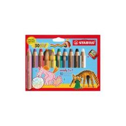 Farbstift Woody 10er Etui „30 Jahre Spaß