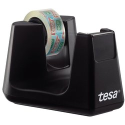 Tischabroller Tesa 53904 Smart ecoLogo incl. Klebefilm 10m/15mm schwarz
