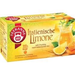 Teekanne Tee Italienische Limone