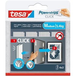 Powerstrip Click Gr. M 80 x 20 mm Haftkraft 5,4 kg