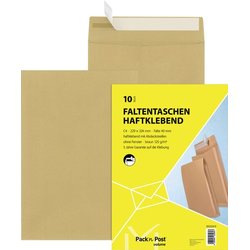 Faltentasche C4 HK Natron 130g 40mm 10er