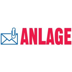 Stempel Printy mit Lagertext Anlage