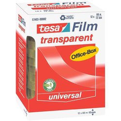 Klebefilm Office Box 66m/12mm  transparent