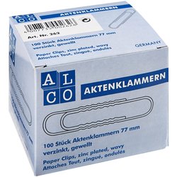 Aktenklammer 77mm gewellt