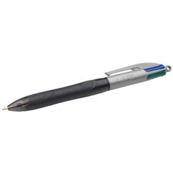 Kugelschreiber BIC 892293 4Colours Grip Pro (blau, schwarz, rot, grün)