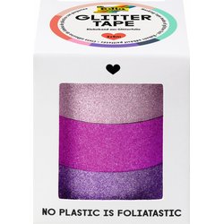 Glitter-Tape Rainbow sortiert 6er Set 12mmx2m