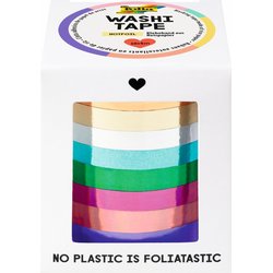 Washi-Tape Rainbow sortiert 10er Set 5mmx5m